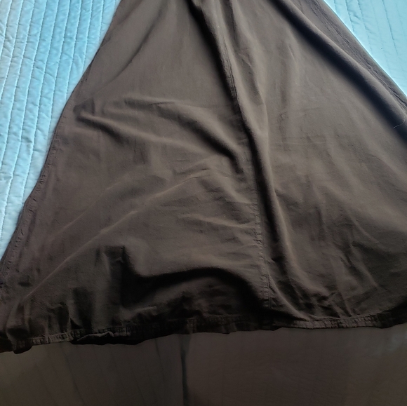 Vintage Magic Mountain Button-up Sleeveless Maxi Dress in Brown - Picture 4 of 9